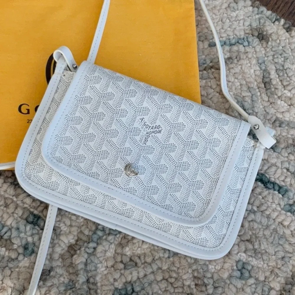 White Crossbody Bag - Picture 1 of 8